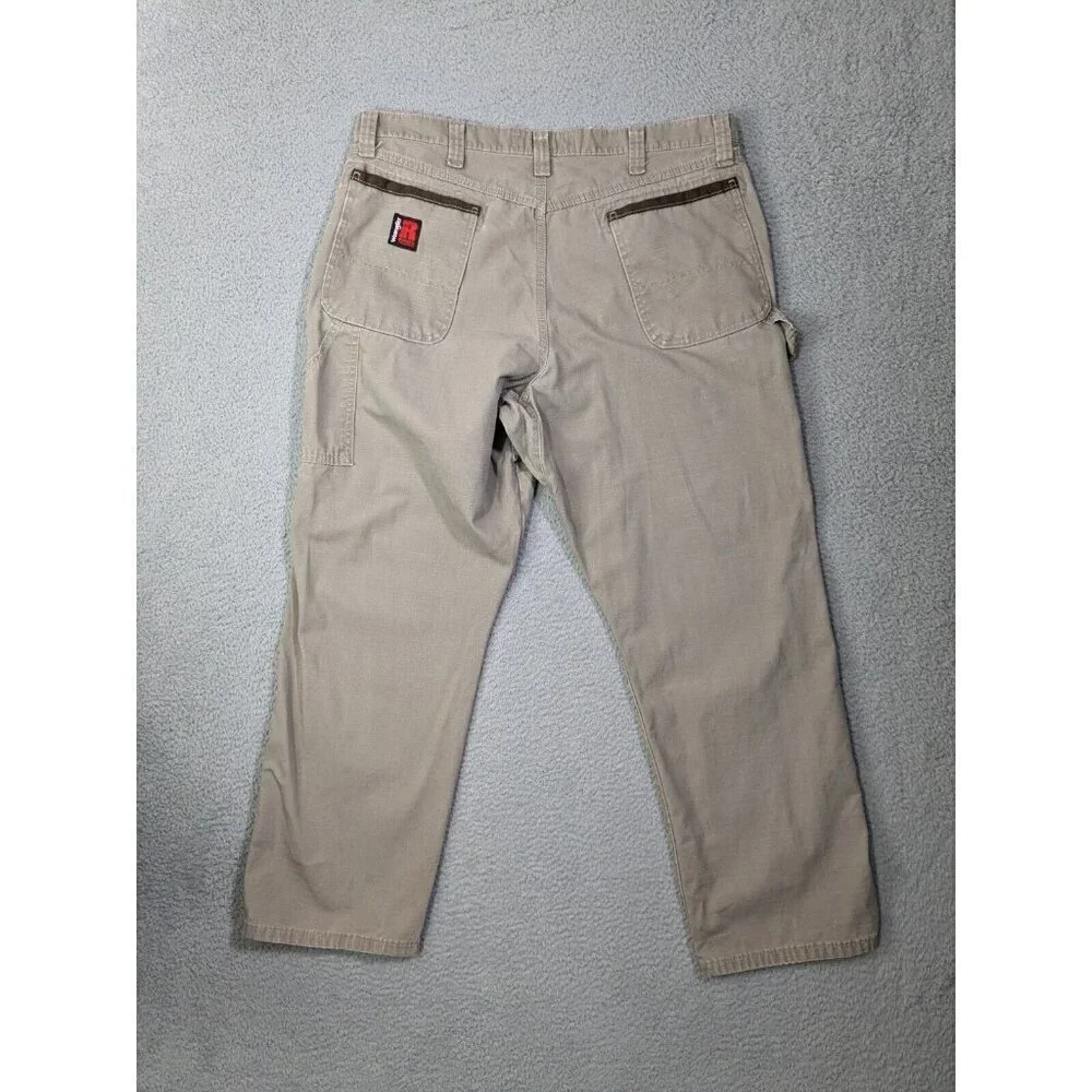 Wrangler Riggs Workwear Pants 38x30 (Meas 36.5x28.5) Ripstop Carpenter Utility